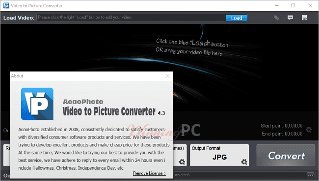 AoAo Video to Picture Converter Giveaway